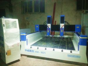 江门江海区HW1825双头重型石材雕刻机