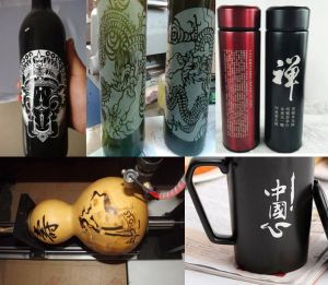 江门江海区酒瓶葫芦工艺品激光雕刻机